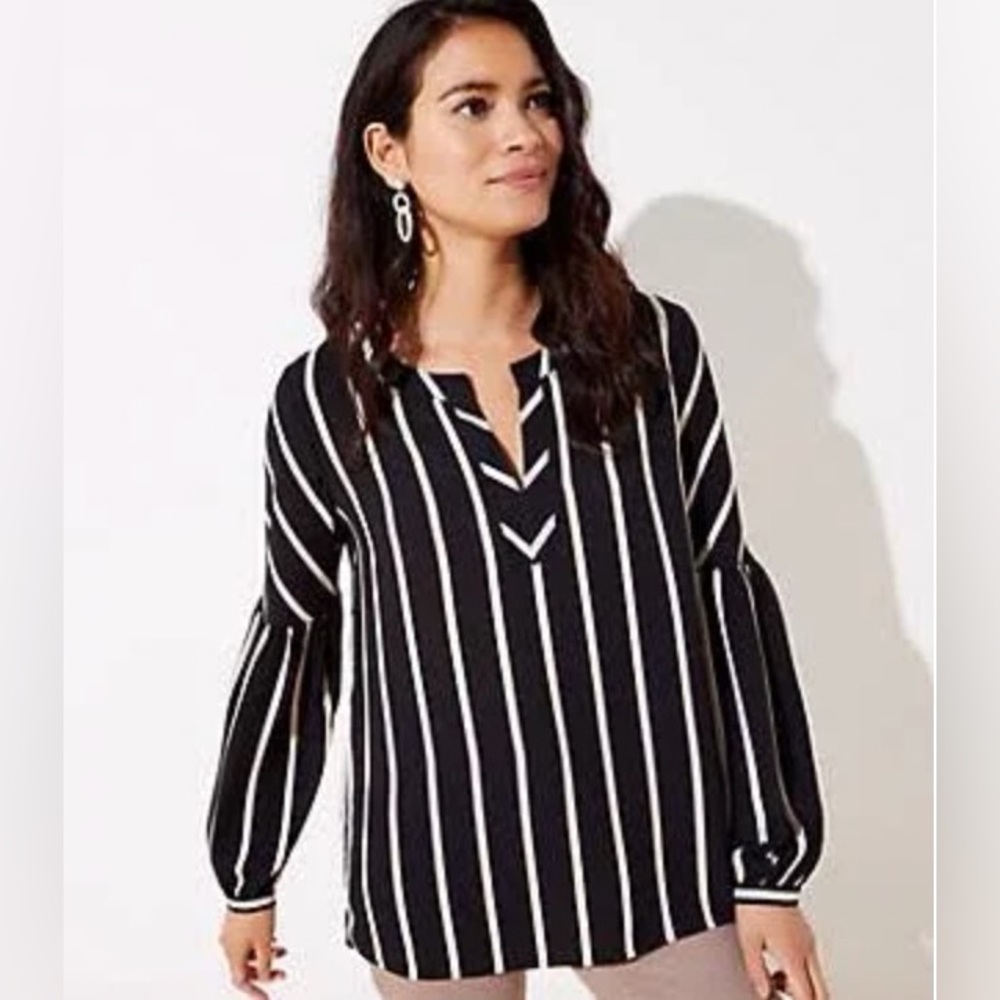 Ann Taylor LOFT long sleeve blouse